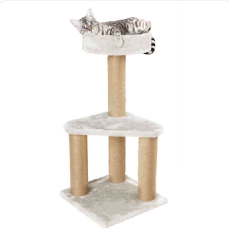 Kratzbaum Ivan Hellgrau 82 CM